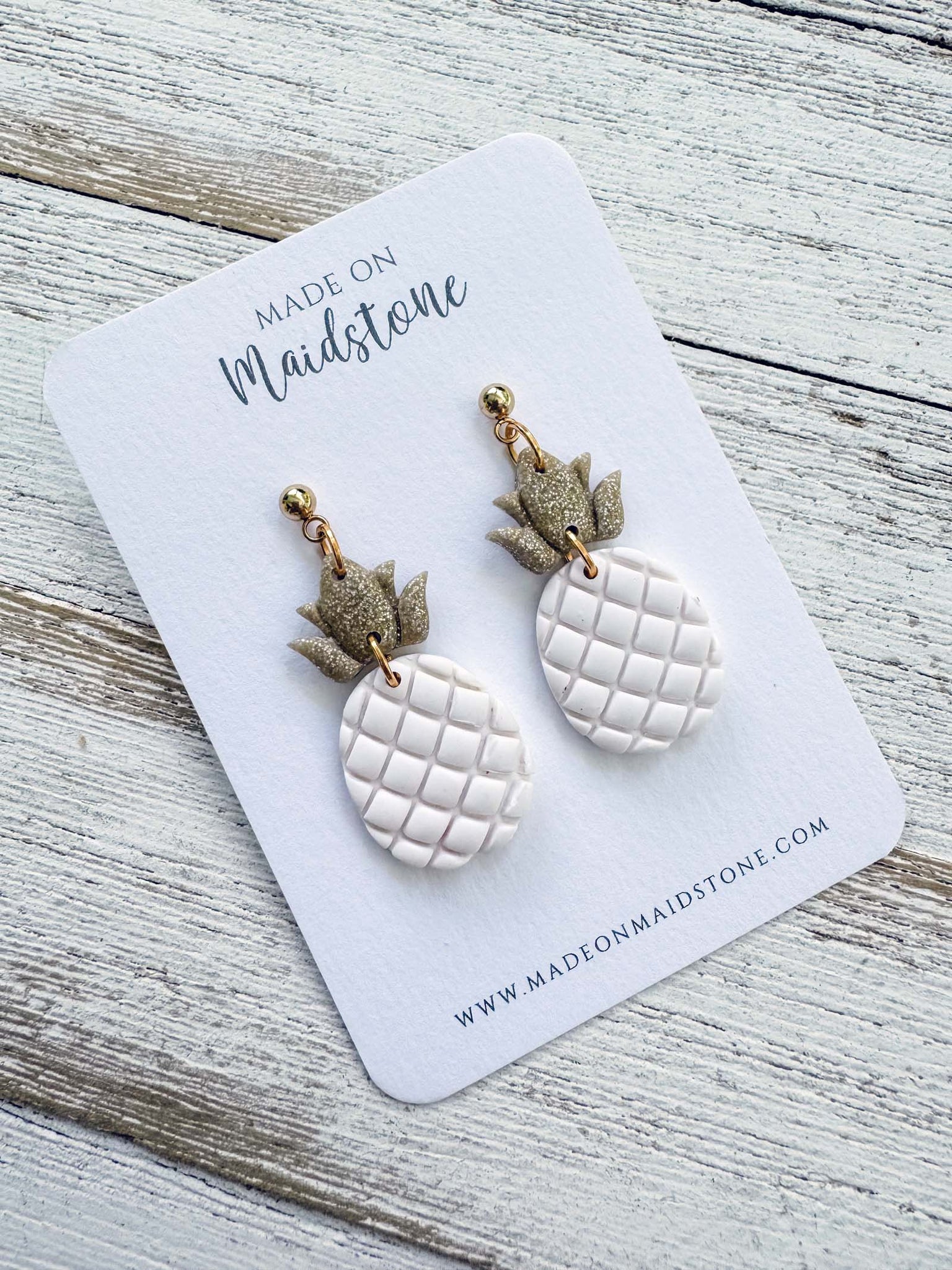 Pineapple Earrings image 1