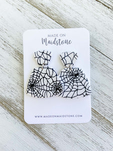 Spiderweb Earrings image 7