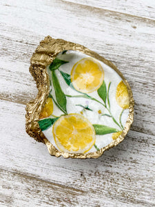 Lemon Oyster Shell Ring Dish image 3