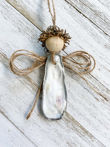 Oyster Shell Angel Ornament image 10