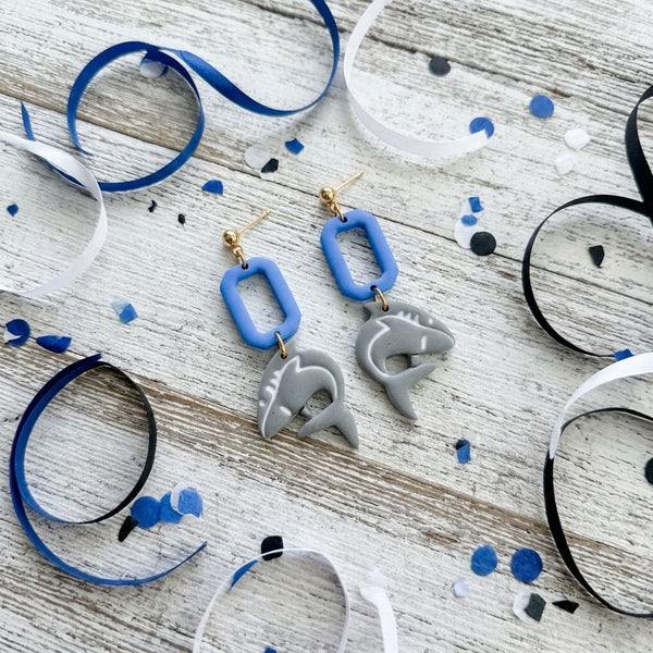 Oceanside Landsharks Earrings