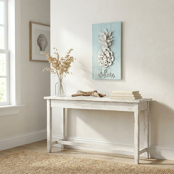 Oyster Pineapple Welcome Sign