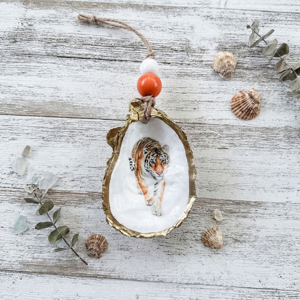 Tiger Oyster Ornament
