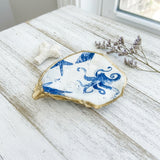 Under the Sea Oyster Shell Jewelry Dish