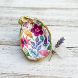 Spring Medley Oyster Shell Ring Dish