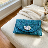 Priano Oyster Shell Clutch