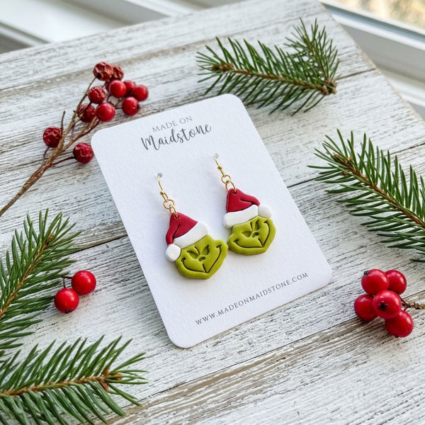 Christmas Grump Earrings