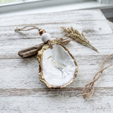 Egret Oyster Ornament