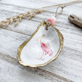 Spoonbill Oyster Ornament