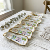Rainbow Row Oyster Shell Dish