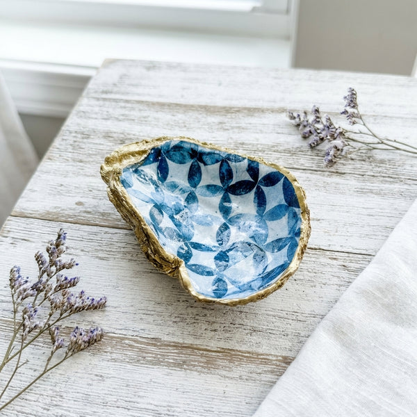 Moroccan Oyster Shell Ring Dish