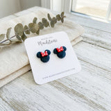 Girl Mouse Studs