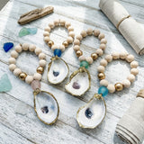 Oyster Shell Bottle Bracelet