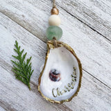 Charleston Gilded Oyster Ornament