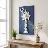 Palmetto Tree & Crescent Moon Sign