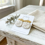 Sand Dollar Earrings