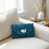 Blue Oyster Shell Clutch
