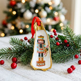 Nutcracker Oyster Shell Ornament