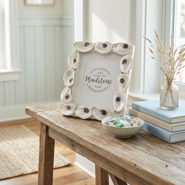 Oyster Shell Picture Frame