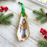 Nutcracker Oyster Shell Ornament