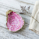 Fretwork Oyster Shell Jewelry Dish