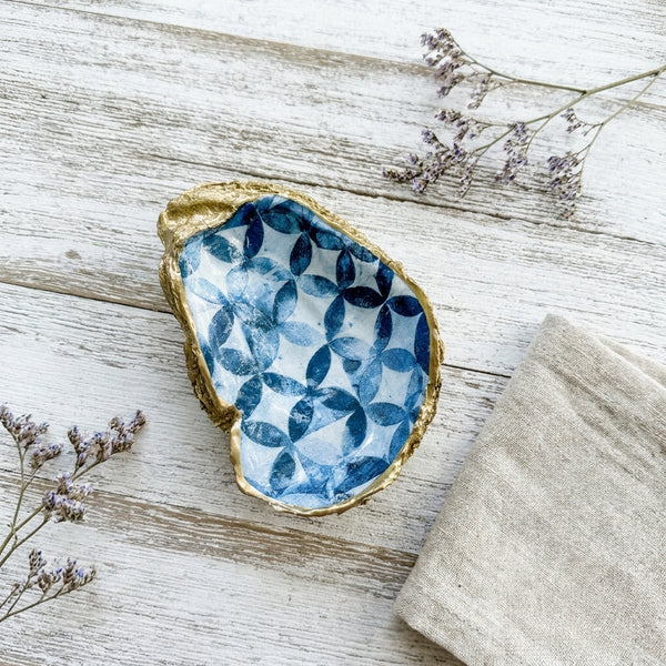 Moroccan Oyster Shell Jewelry Dish