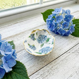 Hydrangea Oyster Shell Ring Dish