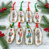 Nutcracker Oyster Shell Ornament