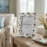 Oyster Shell Picture Frame