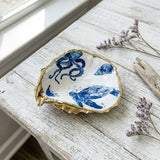 Under the Sea Oyster Shell Jewelry Dish