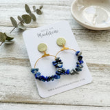 Tumbled Gemstone Earrings