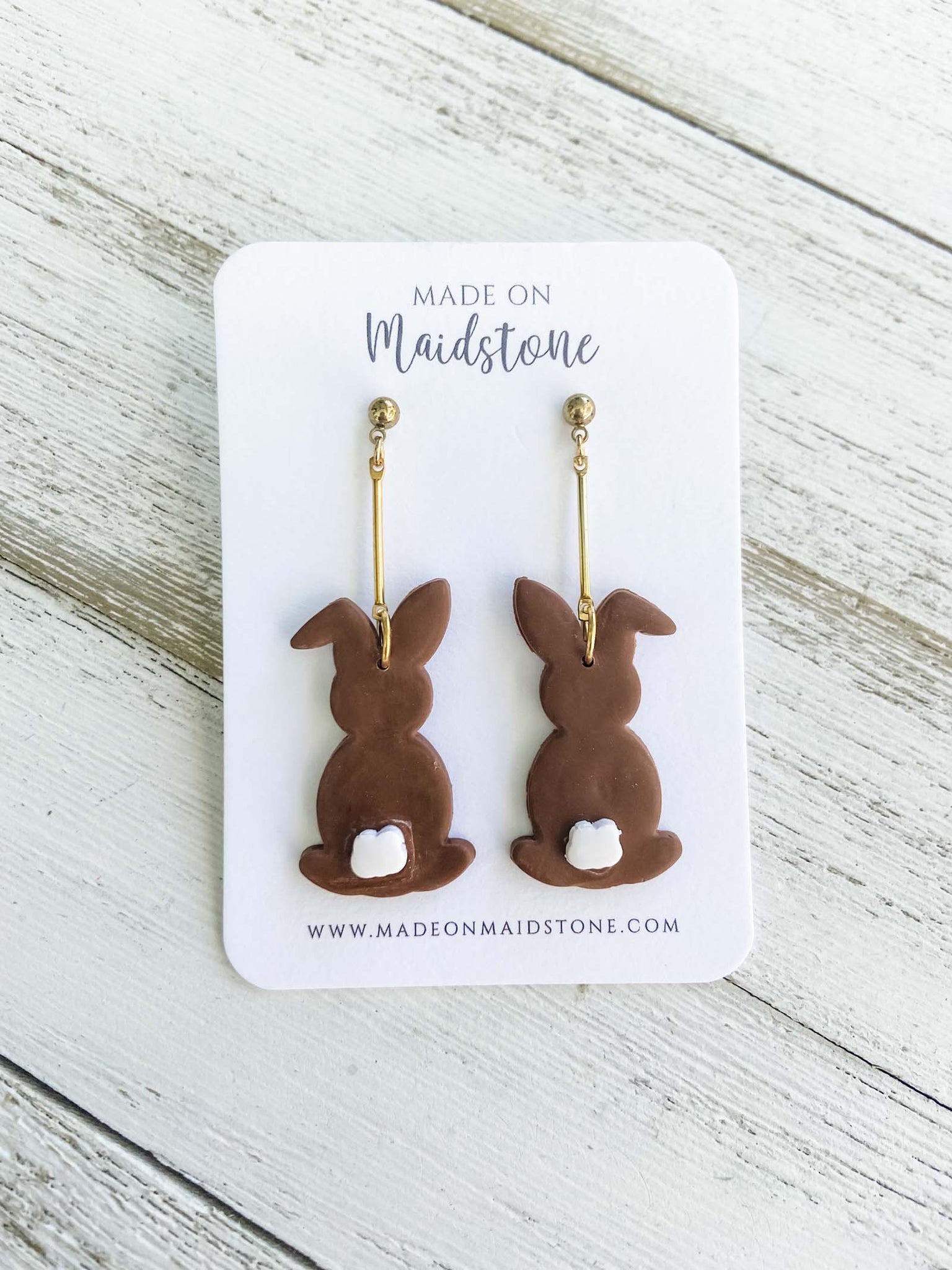 Cottontail Bunny Earrings image 0