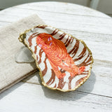 Tiger Oyster Shell Jewelry Dish
