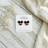 Boy Mouse Studs