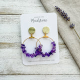 Tumbled Gemstone Earrings
