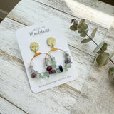 Tumbled Gemstone Earrings