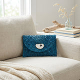 Blue Oyster Shell Clutch