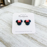 Girl Mouse Studs