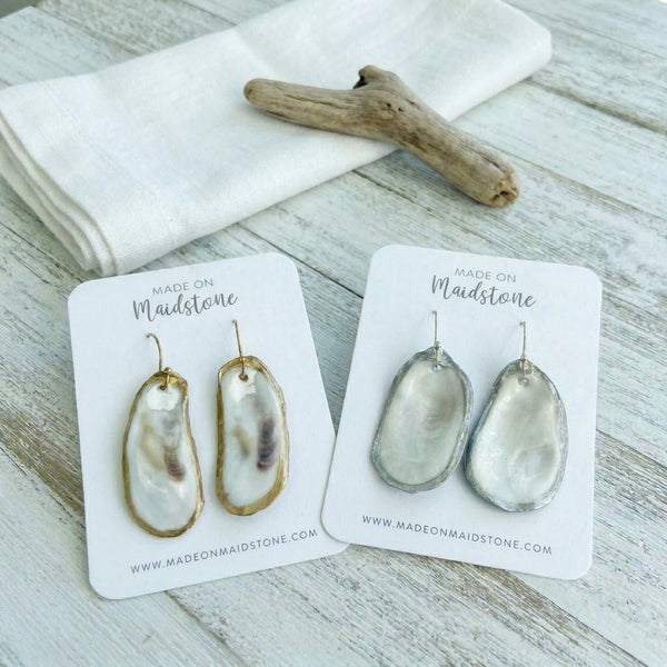 Oyster Shell Earrings