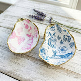 Bunny Oyster Shell Jewelry Dish