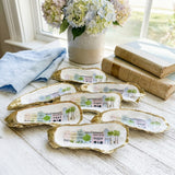 Rainbow Row Oyster Shell Dish