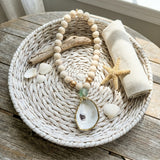 Oyster Shell Blessing Beads