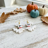 Ghost Dog Earrings