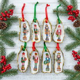 Nutcracker Oyster Shell Ornament