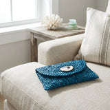 Blue Oyster Shell Clutch