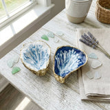 Coral Reef Oyster Shell Jewelry Dish