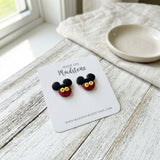 Boy Mouse Studs
