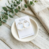Sun & Shell Hoops