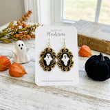 Gothic Ghost Frame Earrings
