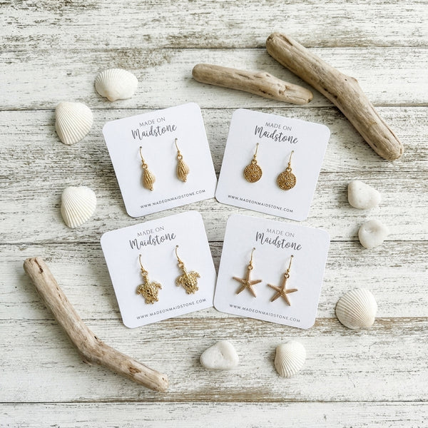 Golden Shore Earrings